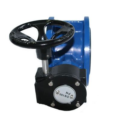 Ventilateur papillon à double bride pour l'eau avec siège manuel remplaçable EPDM/NBR en caoutchouc