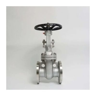 Valve d'entrée en acier inoxydable industriel avec conception et bride de forage complet personnalisées
