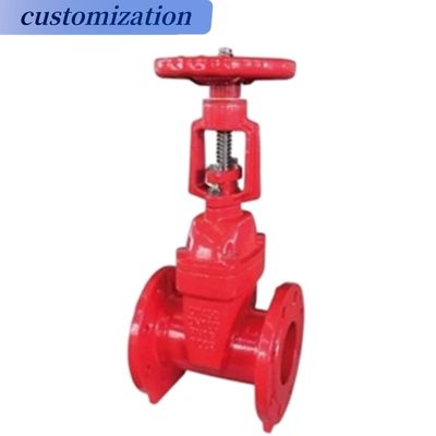 Structure d'arrêt Valve de porte de la bride intérieure Hydrante d'incendie équipement de lutte contre l'incendie sur mesure