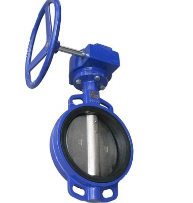 4-10 pouces de type PTFE souple plaquette en fer papillon liste de soupapes en acier inoxydable