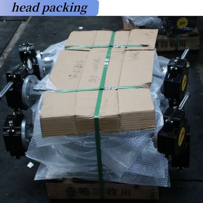 OEM opérateur de pièces de verrouillage en fonte Double Flange EPDM/NBR Siège Disque en acier inoxydable Lug Wafer Butterfly Valve