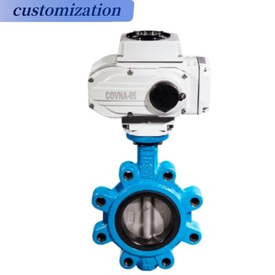 Classe 150 Ventilateur papillon pneumatique en acier inoxydable pour régulation de la température normale