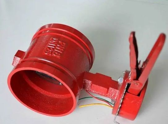 Valve à papillon à rainures manuelles CF8/CF8m en fonte/acier avec fonctionnement manuel durable