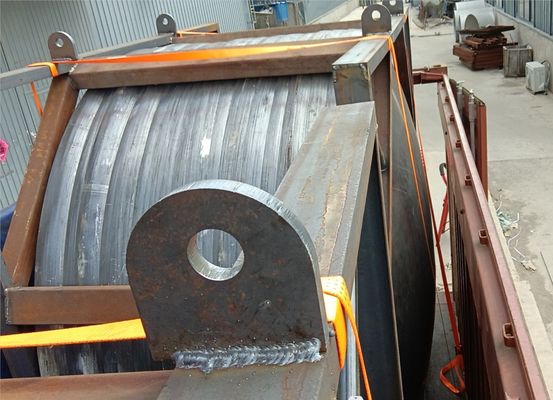 304/306 Tête de soudage de plaque en acier au carbone forgé Cap de bout de dôme de connexion pour les besoins des navires