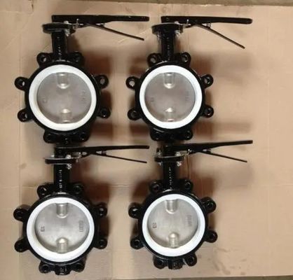 Ventilateur papillon de type PN10/16 en fonte avec service personnalisé