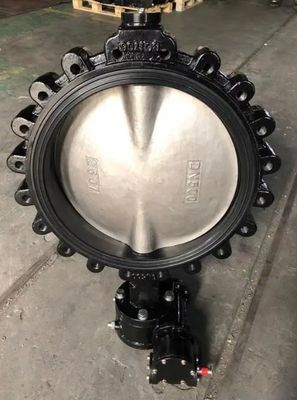 Ventilateur papillon de type PN10/16 en fonte avec service personnalisé