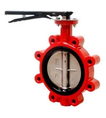 Ventilateur papillon de type PN10/16 en fonte avec service personnalisé