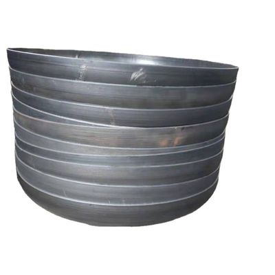 Réservoirs de tête à plat polyvalents en acier au carbone semi-elliptique pour applications industrielles