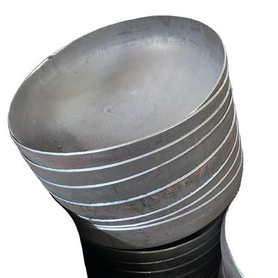 Hexagone/Tête ronde en acier au carbone, tête de plaque avec capuchon de bout de récipient et homologation ASME