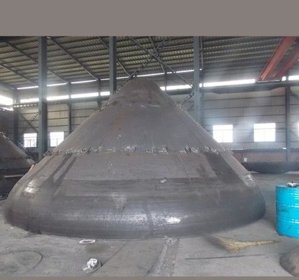 ASME Standard Conical Vessel de basse pression avec tête de capuchon à plateau avec connexion de soudage