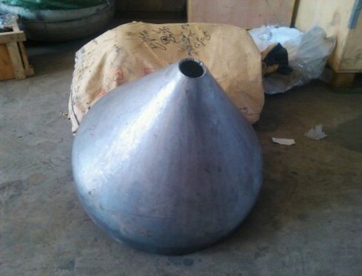 ASME Standard Conical Vessel de basse pression avec tête de capuchon à plateau avec connexion de soudage