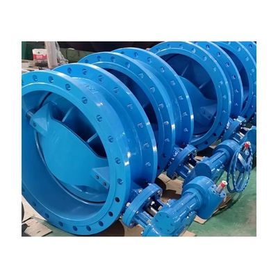 DN150 soupape papillon en fer ductile pour les solutions de gestion du débit des médias d'huile industriels