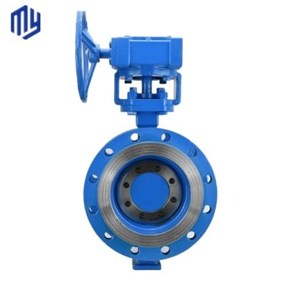 DN150 soupape papillon en fer ductile pour les solutions de gestion du débit des médias d'huile industriels
