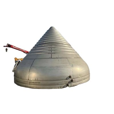 Hexagone/connexion ronde soudage 304 acier inoxydable ASME tête de récipient conique