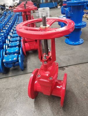 Taille de port personnalisée DN50 Commande manuelle des vannes de porte de la tige non montantes