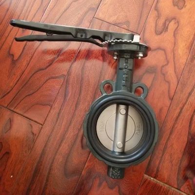 Ventilateurs de remise en état de l'eau type JIS API 150LB PN16 Corée Ventilateur papillon pour l'eau, pétrole et gaz