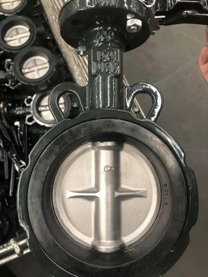 Valve à papillons à plaquette à eau DK JIS 10K 5K Corée Type avec CF8 Disque EPDM Seal