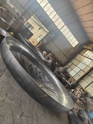 Standard de l'industrie ASME personnalisé Ellipsoïdale 304 tête d'extrémité du réservoir