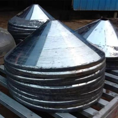 Tête de réservoir elliptique en acier au carbone 304 Tête de récipient pour réservoir de stockage d'eau OEM