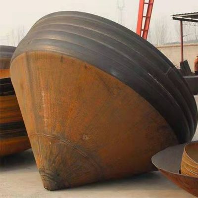 Tête de réservoir elliptique en acier au carbone 304 Tête de récipient pour réservoir de stockage d'eau OEM