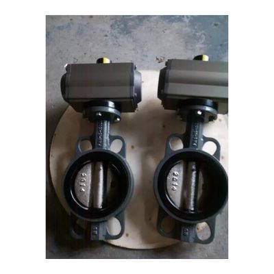 Excellente soucoupe de fer ductile soupapes papillon avec revêtement en caoutchouc Certificat complet