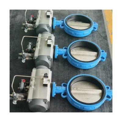 Excellente soucoupe de fer ductile soupapes papillon avec revêtement en caoutchouc Certificat complet