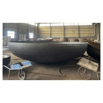 Fin de réservoir ellipsoïdal en acier personnalisé Fin de plaque torisphérique pour une plaque à fond plat égale