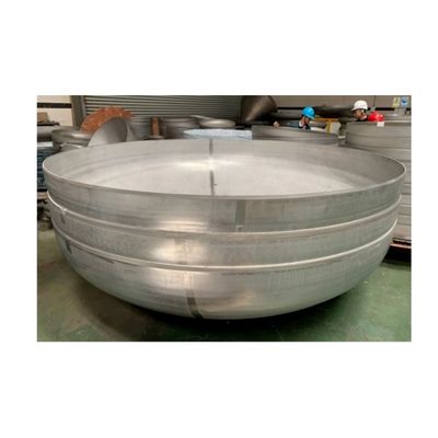 Endes de récipient elliptiques personnalisées de grande taille pour la tête de réservoir ASME en flanc et semi-ellipsoïdale