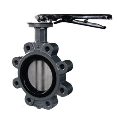 Valve à papillon à diaphragme électrique en fonte pour le support personnalisé ODM