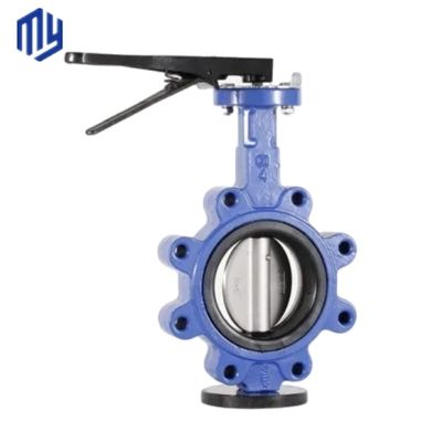 Corps en fonte Pn10/16/20/25 Ventilateurs papillons pour les systèmes hydrauliques