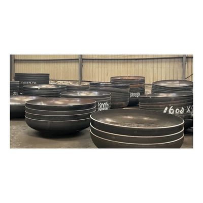 Code de tête de cercle 800 mm Réservoir Fin de vaisselle Conception personnalisée équivalente à l'acier au carbone