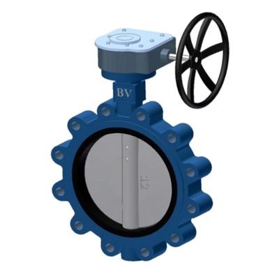 Valve à papillon en fonte à basse température sur mesure API509 avec levier