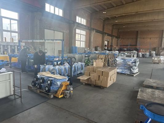 Service personnalisé SS304 soupape de papillon sanitaire en acier inoxydable avec levier à main