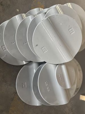 18 pouces de soupape papillon type double plaque de vérification avec service personnalisé et le soutien