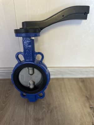 Type de soupape à papillon à double flange interfléchée Options électriques et pneumatiques