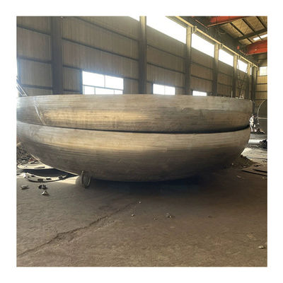 Coupe de tête de cercle de soudage Grandes sphères d'acier pour demi-sphère d'acier doux de 36"