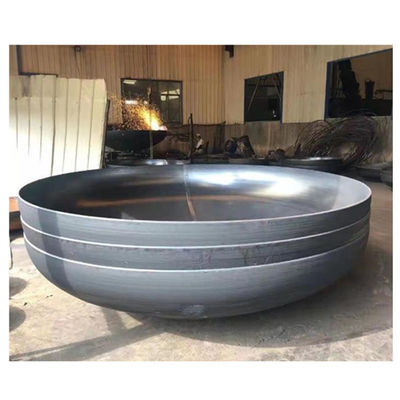 800 mm-1000 mm Diamètre 6 mm Épaisseur Forgé Hémisphère d'acier doux Fin de récipient elliptique