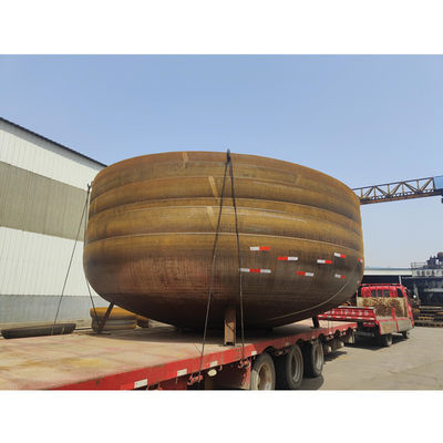 Asme Code de la tête en cercle à flanc et à plaque Dimensions de la tête avec support OBM personnalisé