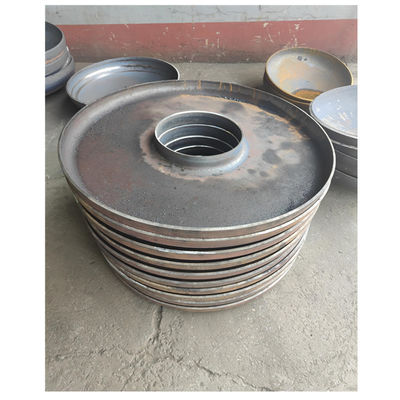 Asme Code de la tête en cercle à flanc et à plaque Dimensions de la tête avec support OBM personnalisé