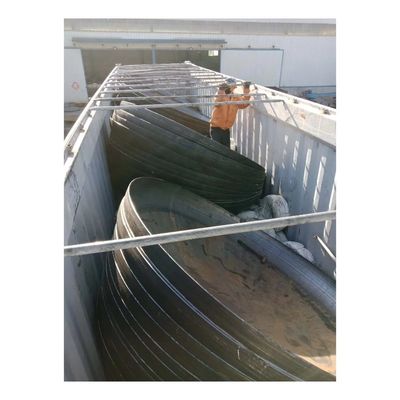 Tête de soudage en acier d'estampage à froid ASME personnalisée pour la connexion de soudage de la tête de l'extrémité du réservoir