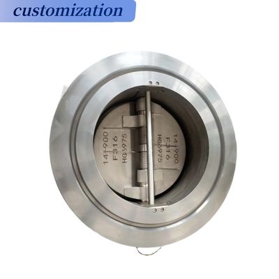 Valve de contrôle d' oscillation Ansi Wcb Valve de vidange avec taille de port personnalisée