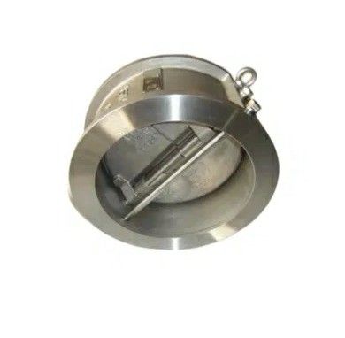 Valve de contrôle à double plaque en acier inoxydable/fer forgé/acier forgé avec structure de diaphragme