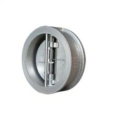 Valve de contrôle à double plaque en acier inoxydable/fer forgé/acier forgé avec structure de diaphragme
