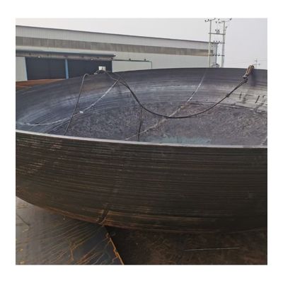 Tête d'hémisphère en acier doux de 1000 mm et 6 mm personnalisée pour applications industrielles
