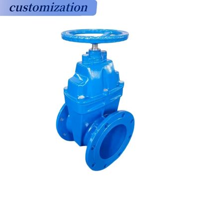 Applications industrielles Ventilateur de porte de fer dur de fer ductile avec conception personnalisée