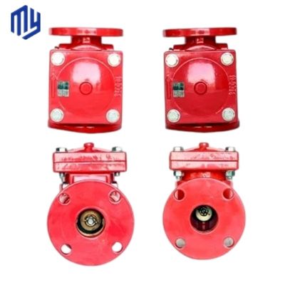 Appui personnalisé Ductile Fer Hydraulique égout Ball Check Valves soupape de contrôle d'aspiration