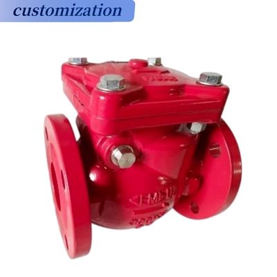 Fer de fonte 150lb 8 quot soupape de vérification de balancement température normale adaptée à divers supports