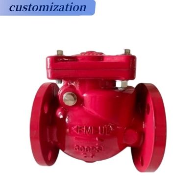 Fer de fonte 150lb 8 quot soupape de vérification de balancement température normale adaptée à divers supports