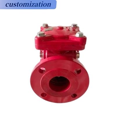 Fer de fonte 150lb 8 quot soupape de vérification de balancement température normale adaptée à divers supports