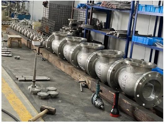 Soutien personnalisé de la soupape de vérification d'oscillation de gaz sans retour DN 600 pour les supports de gaz et OEM